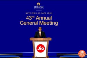 Mukesh Ambani unveiled JioTV OS, a new operating system for JioSTB, at the 47th Annual General Meeting of RIL.